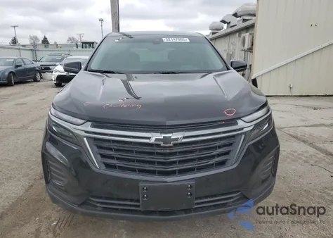 2024 Chevrolet Equinox Ls из США, поврежденный, VIN 3GNAXHEG3RL338259